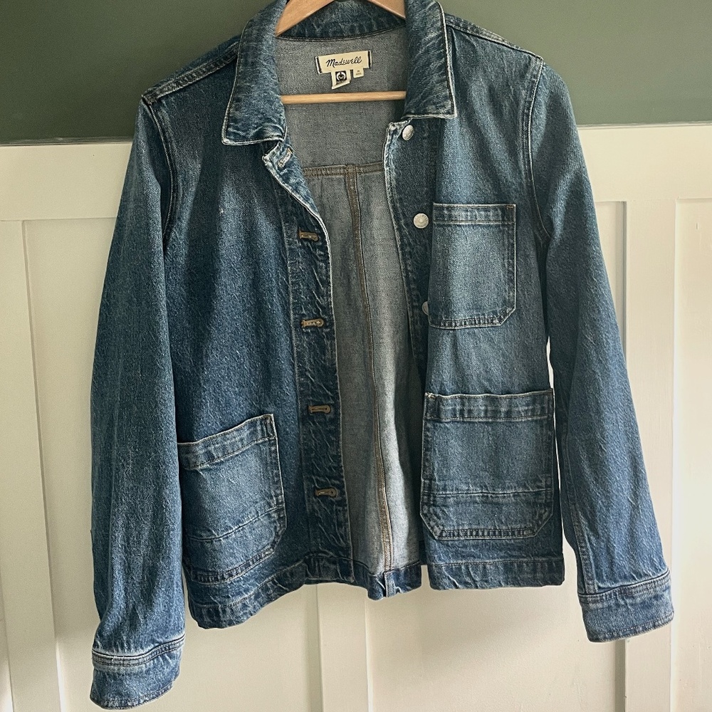 Madewell denim chore jacket